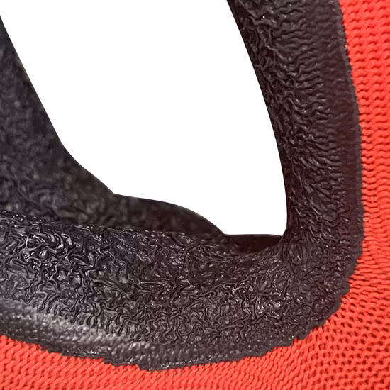 Gants de travail enduits de latex avec doublure en nylon, fabriqués en Chine