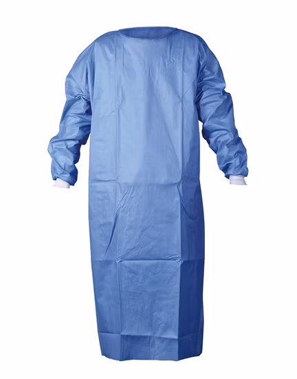 Robe d'isolement chirurgical uniforme d'hôpital jetable de vente chaude